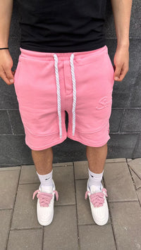 Short bas pour l'été rose