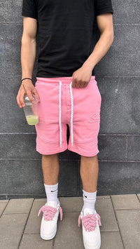Short bas pour l'été rose